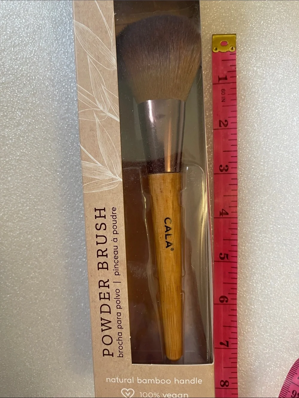 Cala Naturalè Bamboo Handle Powder Brush in Brown